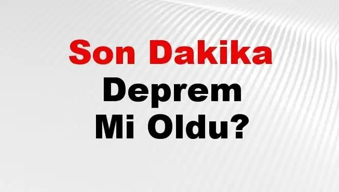 Konya'da Son Dakika Deprem: Merakla Beklenen Ayrıntılar Açıklandı!