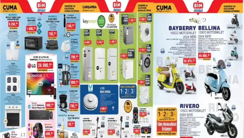 BİM’de 4-7 Mart Aktüel İndirimleri: Alışveriş Fırsatlarını Kaçırmayın!