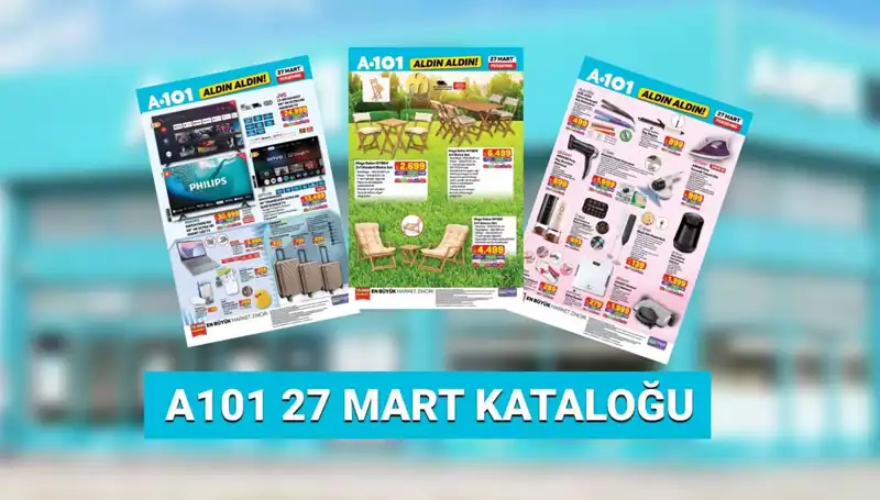 A101 Aktüel Kataloğu 27 Mart: Keyifli Alışveriş Fırsatları Sizi Bekliyor!