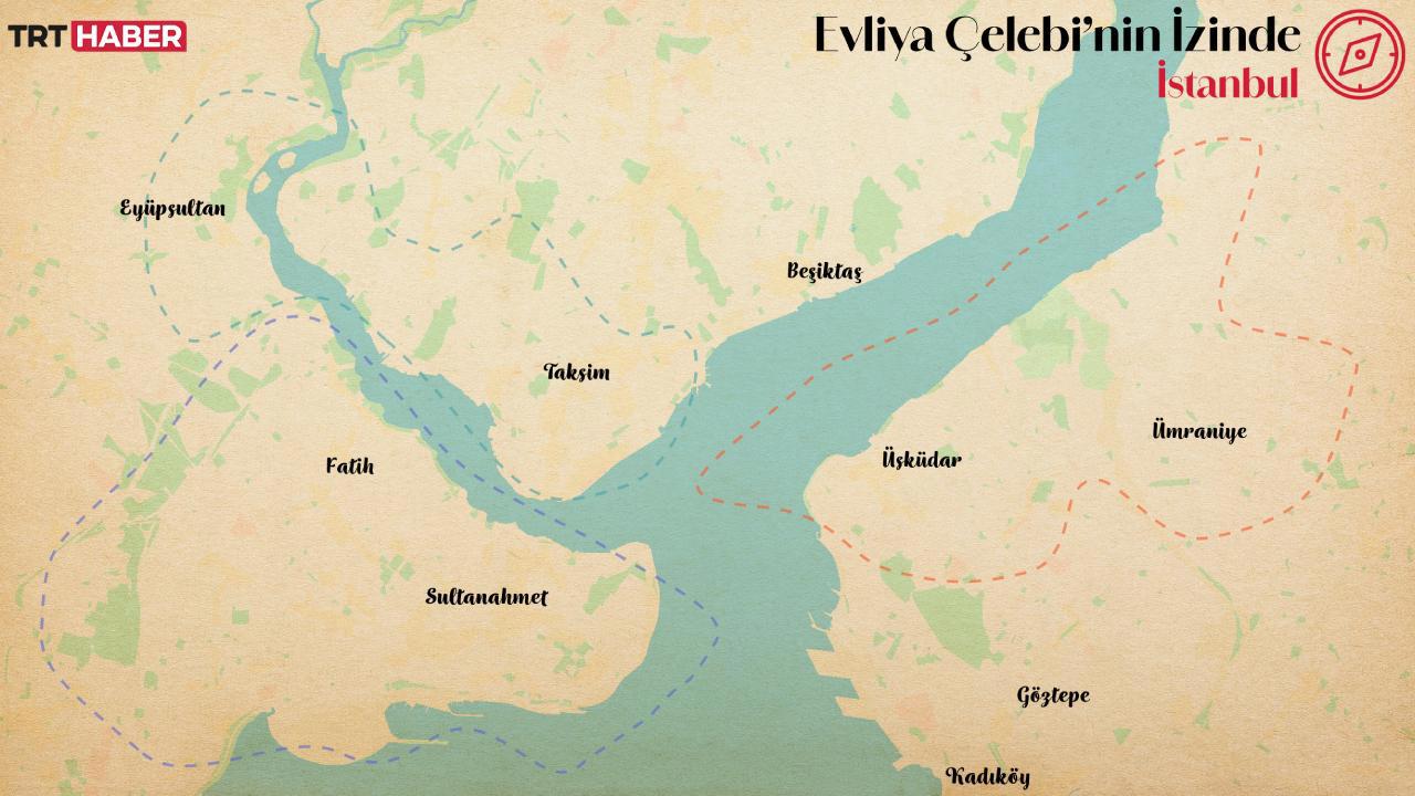 İstanbul'da Evliya Çelebi'nin Yolculuğu