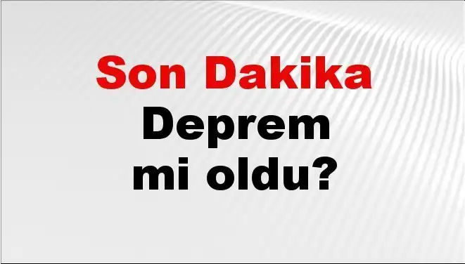 Kars’ta Son Dakika Deprem: Detaylar ve Tüm Gelişmeler