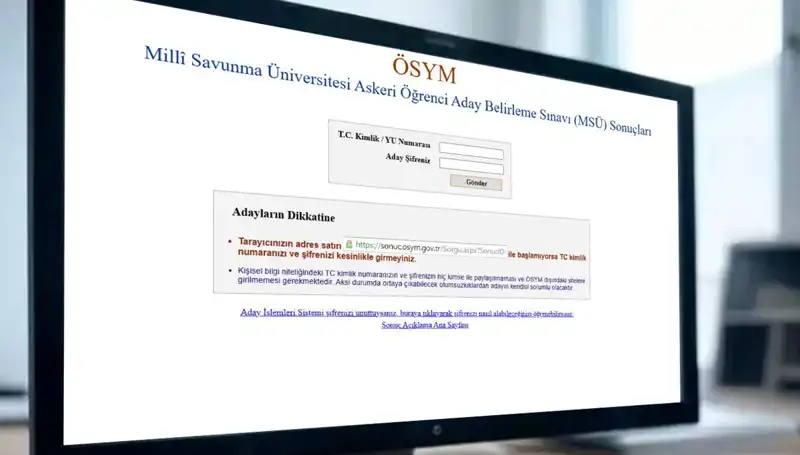 2025 MSÜ Sınav Sonuçları Açıklandı mı? ÖSYM AİS Sorgulama Detayları