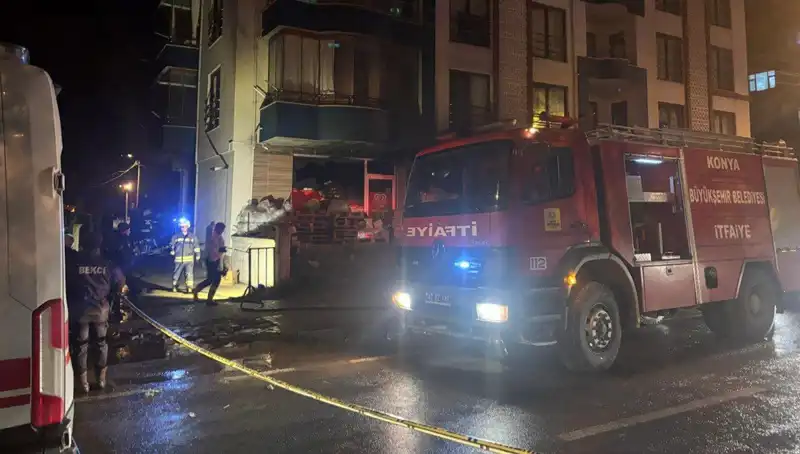 Markette Patlayan Yangın, Bir Kişinin Hayatına Mal Oldu