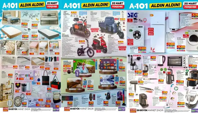 A101 20 Mart Kataloğu: Yatak, Halı ve Daha Fazlası Sizi Bekliyor!