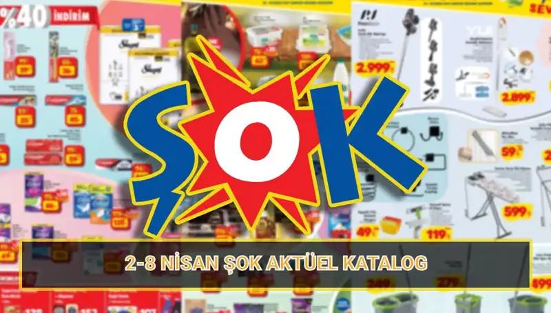 ŞOK 2-8 Nisan Kataloğu: Temizlik Ürünlerinde Kaçırılmayacak Fırsatlar